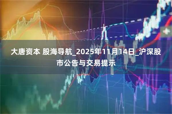 大唐资本 股海导航_2025年11月14日_沪深股市公告与交易提示
